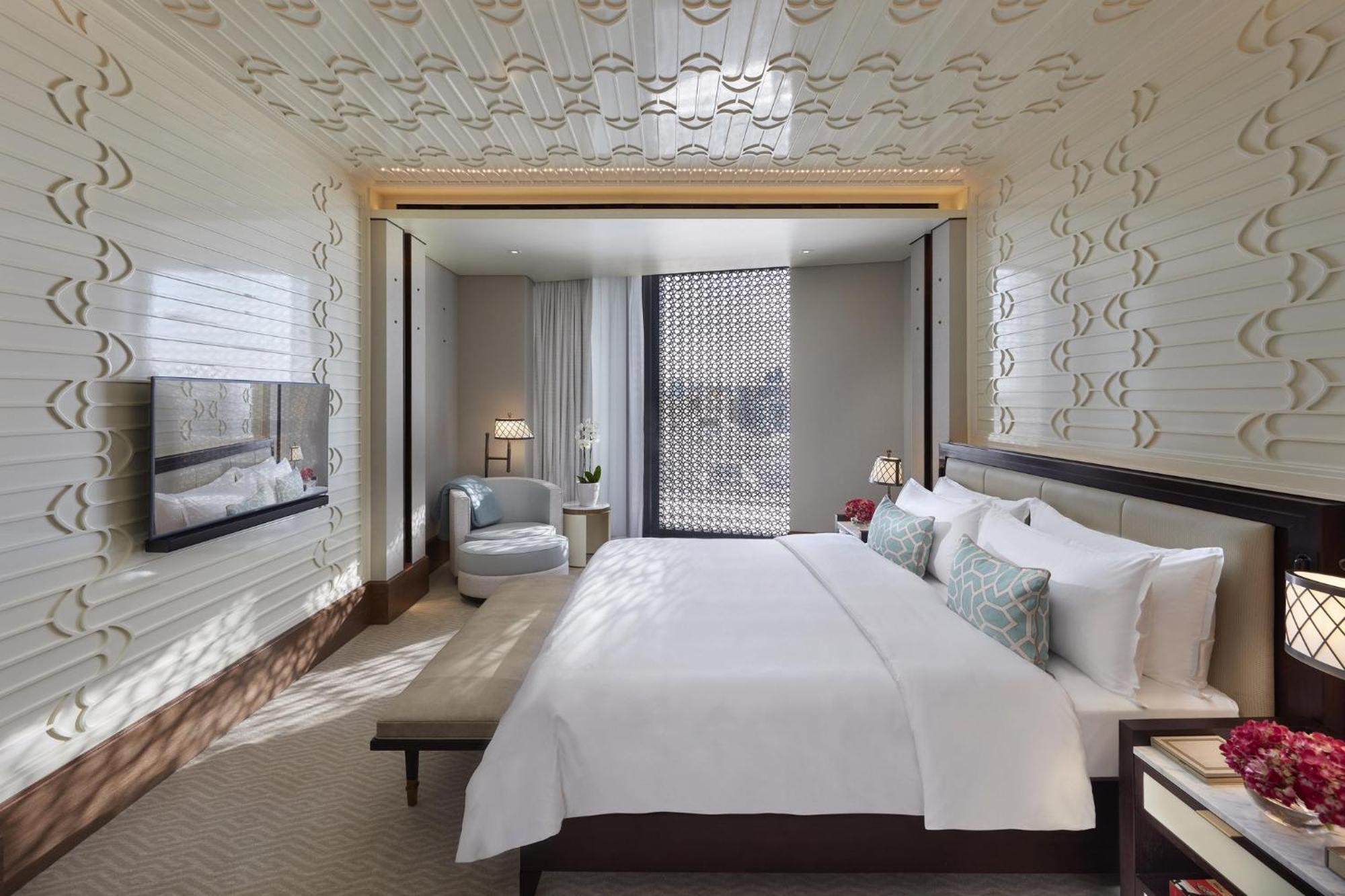 Mandarin Oriental, Doha Hotel Luaran gambar A bedroom at the hotel