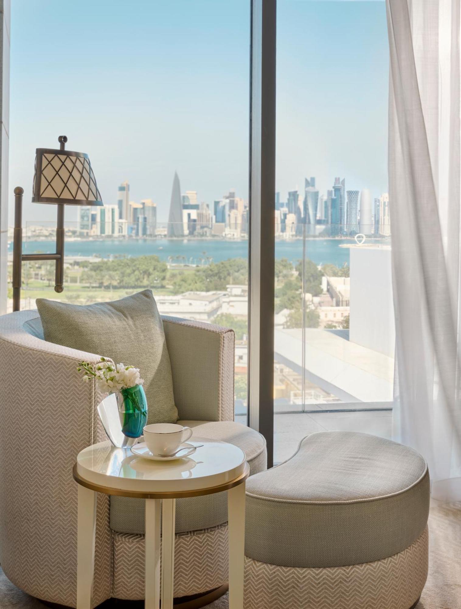 Mandarin Oriental, Doha Hotel Luaran gambar View from a suite